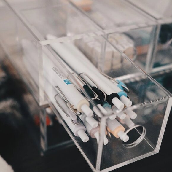 Muji Acrylic 3 Drawer Unit - Picture 6 of 9